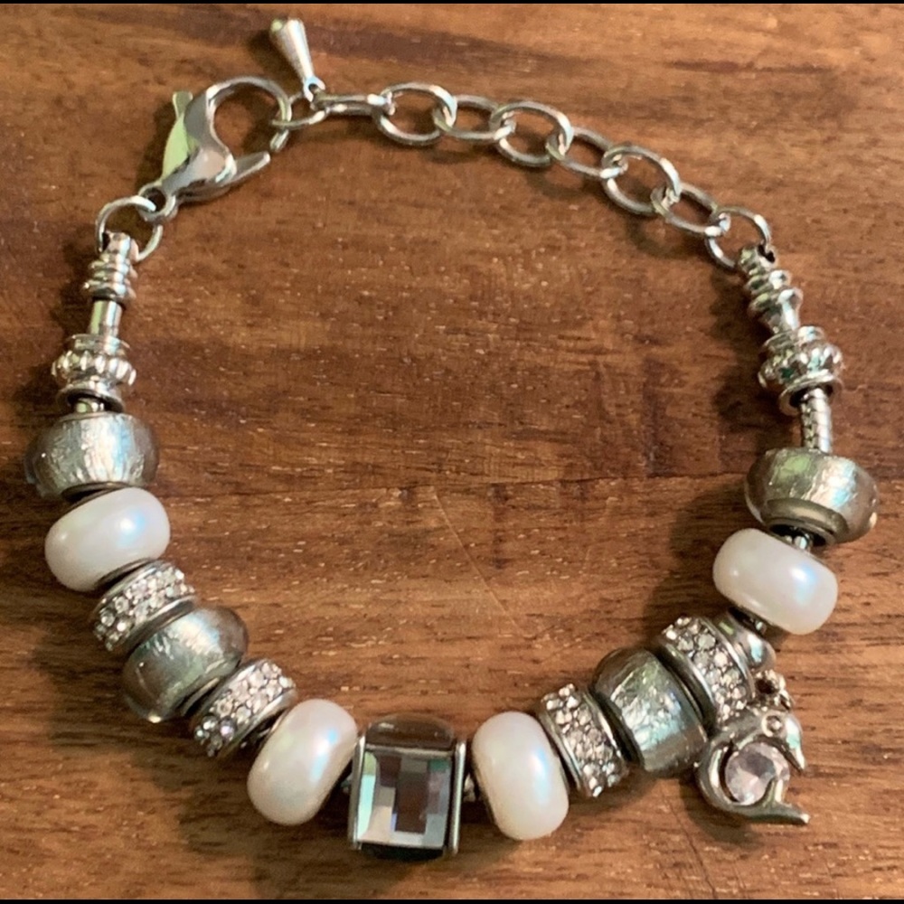 2/$10 Bracelet with Dolphin Charm 🐬